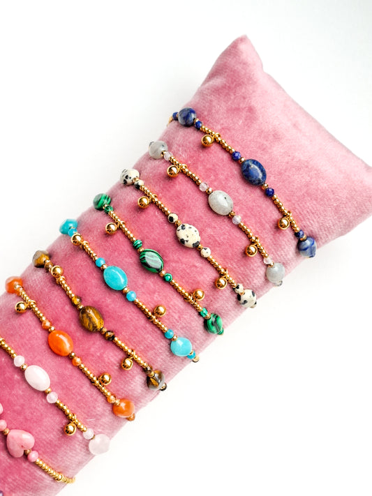 Armband edelsteen ☀ sara