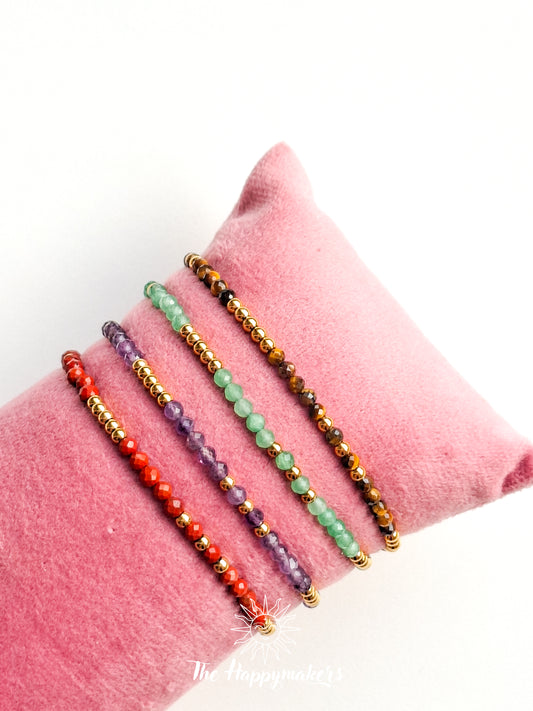 Armband edelsteen ☀ myrthe