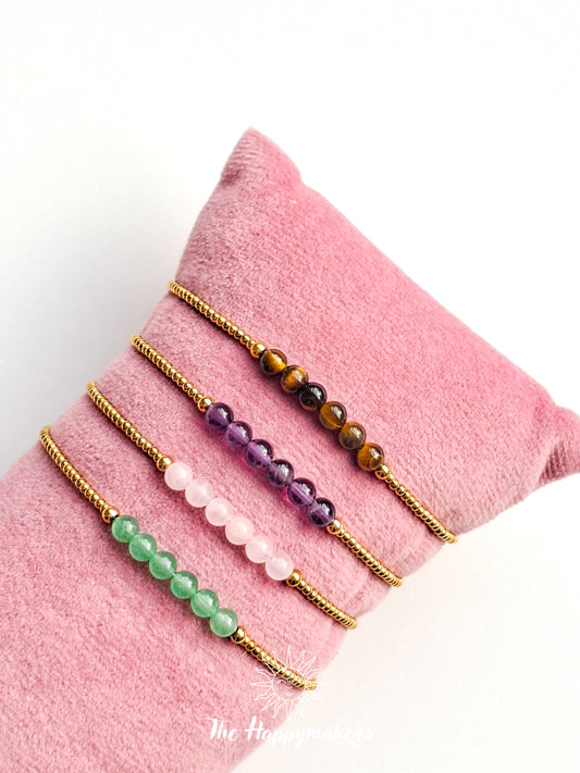 Armband edelsteen ☀ dewy