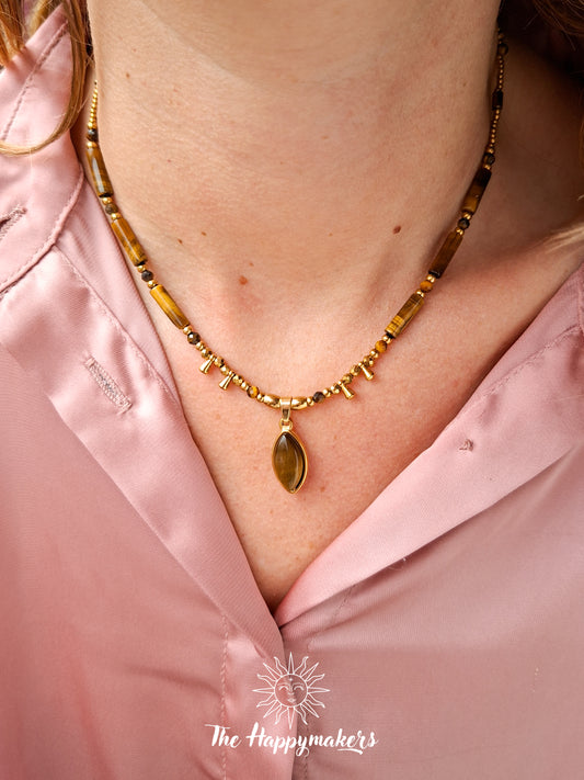 Ketting edelsteen ☀ britt