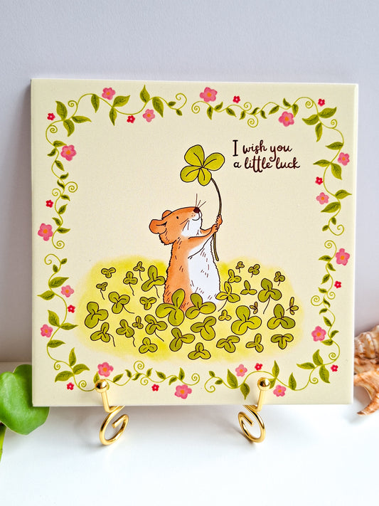 Happy tile ☀ a little luck