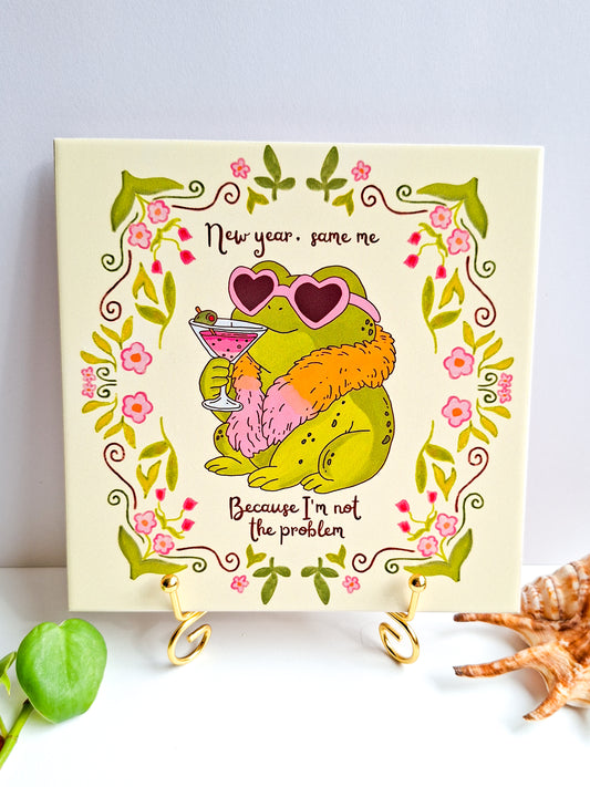 Happy tile ☀ new year, same me