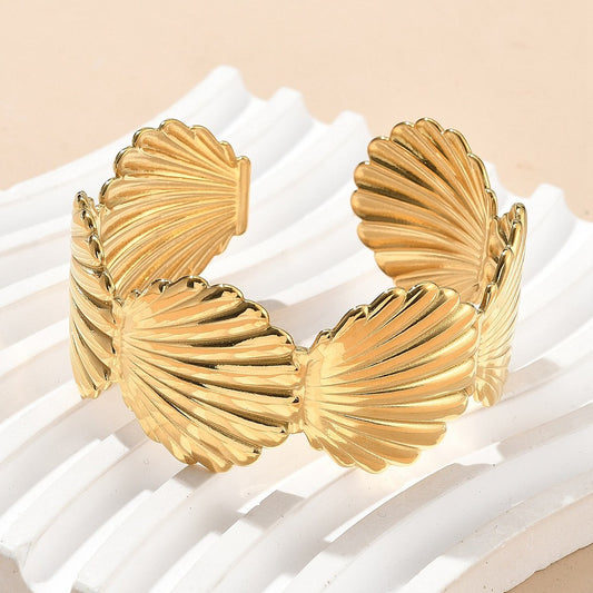Armband bangle ☀ big shells
