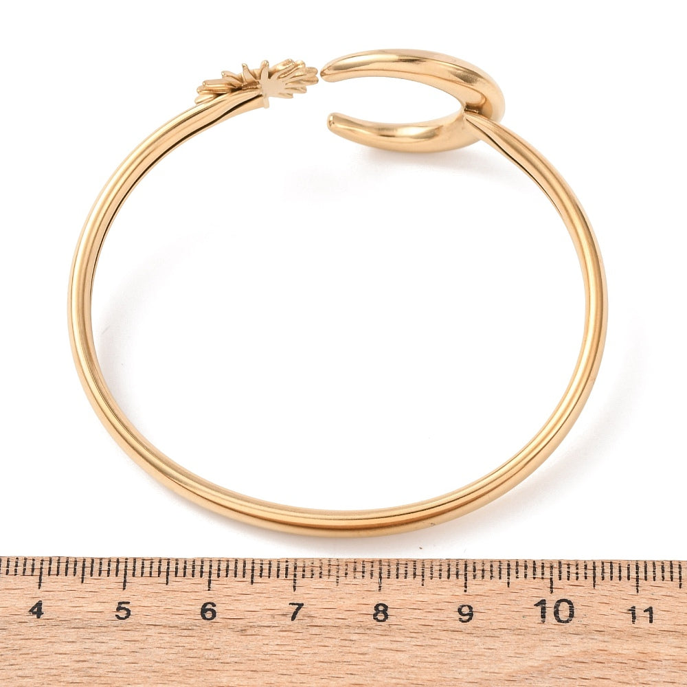 Armband bangle ☀ moon & sun