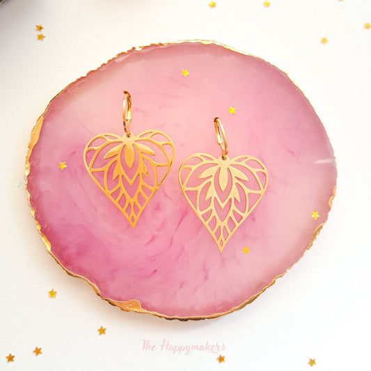 Oorbellen stainless steel