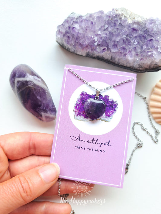 Ketting met edelsteen bedel