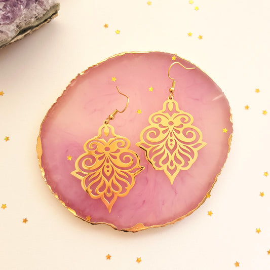 Oorbellen stainless steel