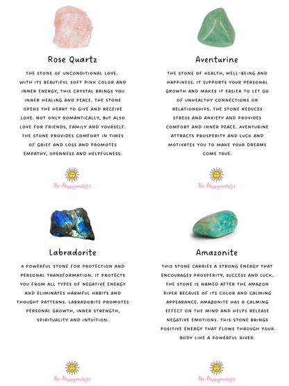 Ketting edelsteen ☀ sara