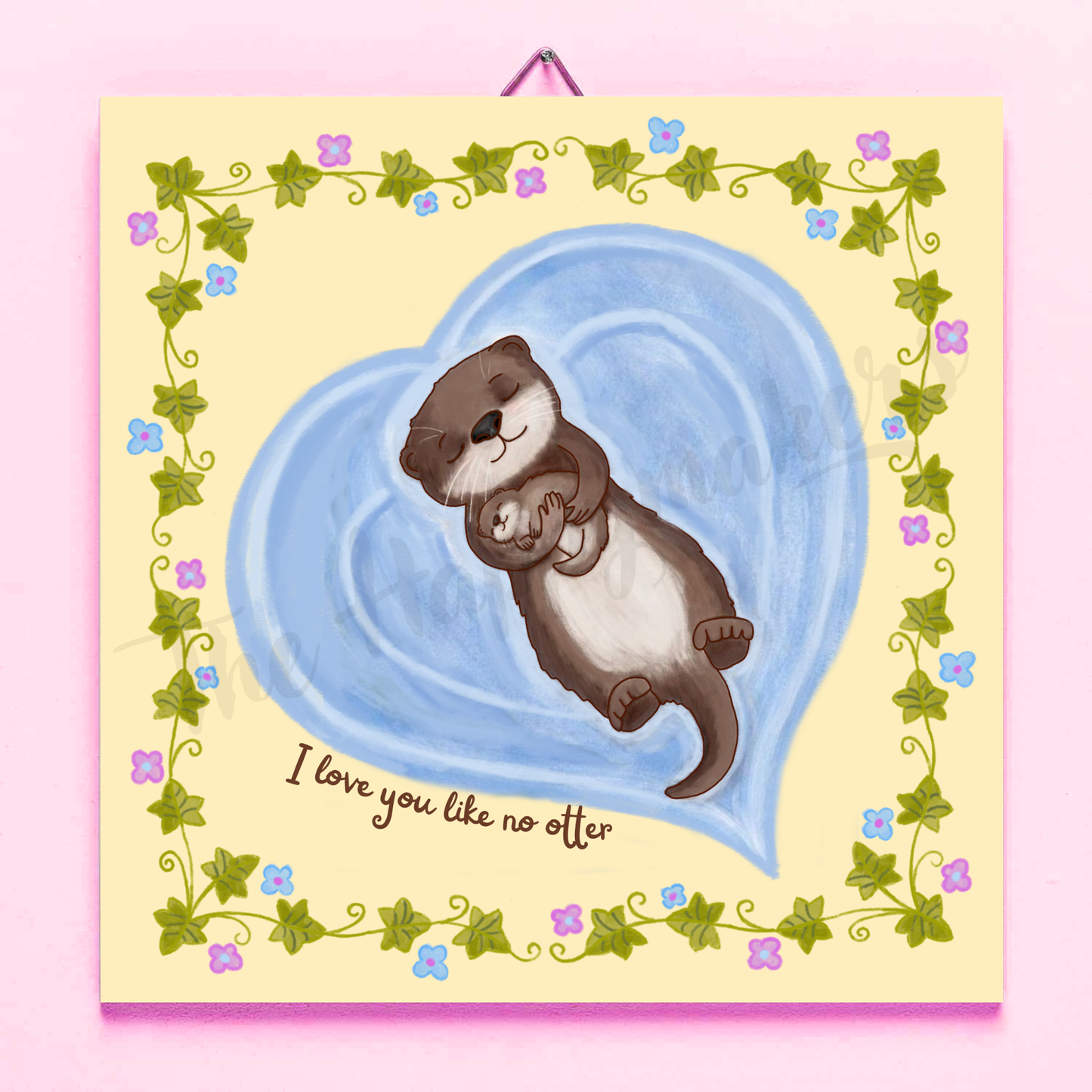 Happy tile ☀ love you like no otter
