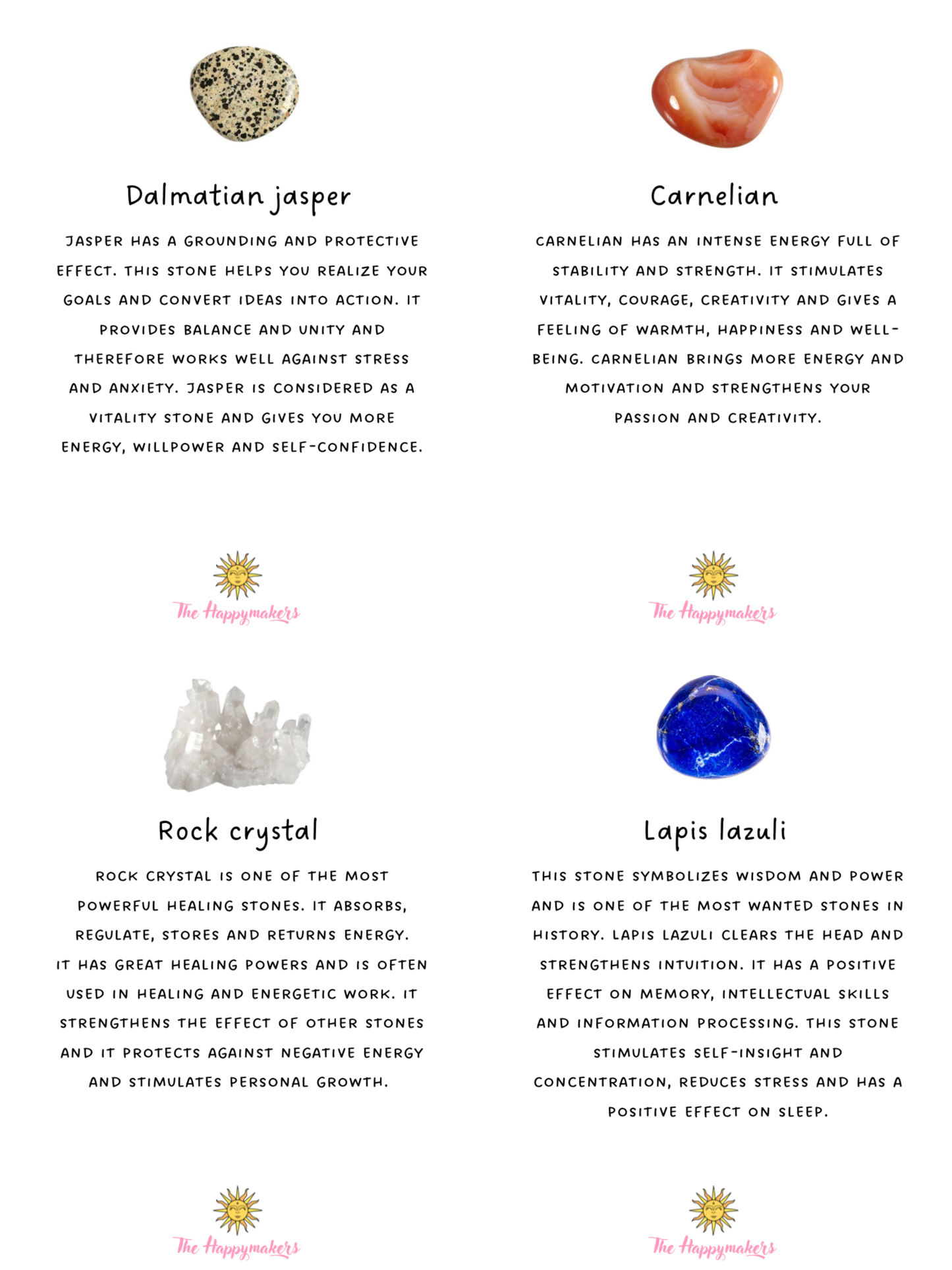 Ketting edelsteen ☀ sara