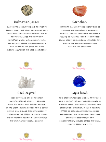 Ketting edelsteen ☀ sara