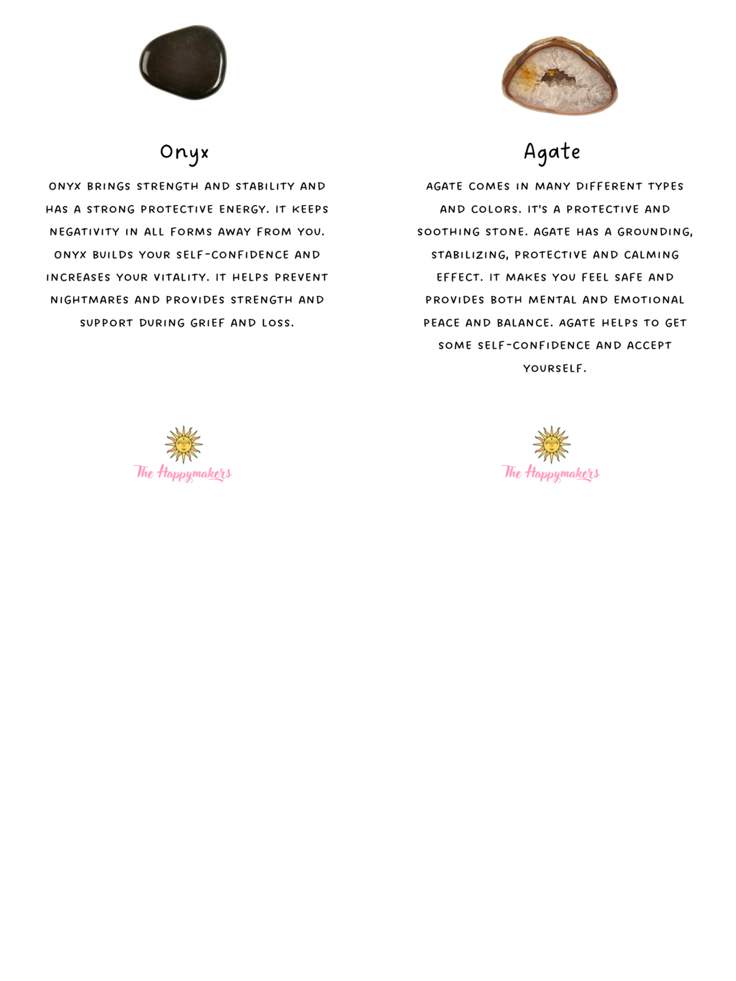 Edelsteen oorbellen ☀ dewy