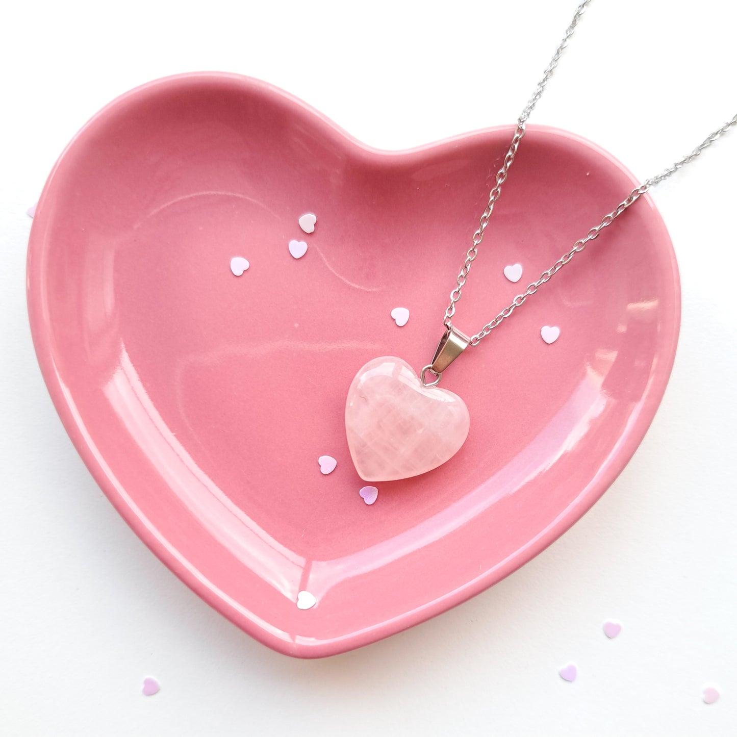 Ketting met edelsteen bedel