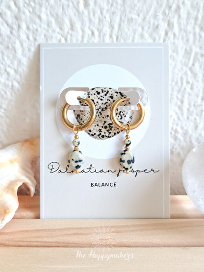 Edelsteen oorbellen ☀ sara