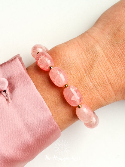 Armband van glaskralen