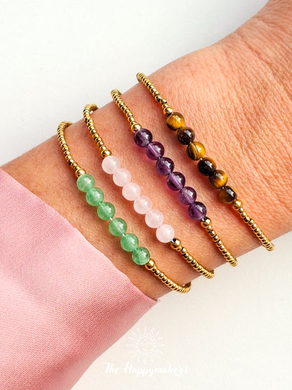 Armband edelsteen ☀ dewy