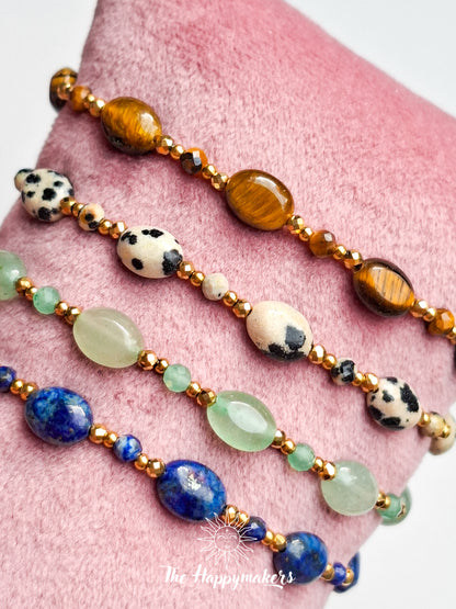 Armband edelsteen ☀ gaia