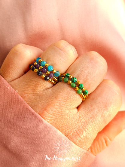 Ring edelsteen ☀ myrthe