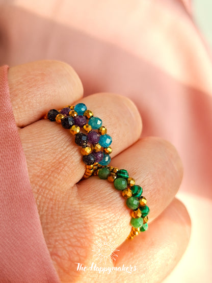 Ring edelsteen ☀ myrthe