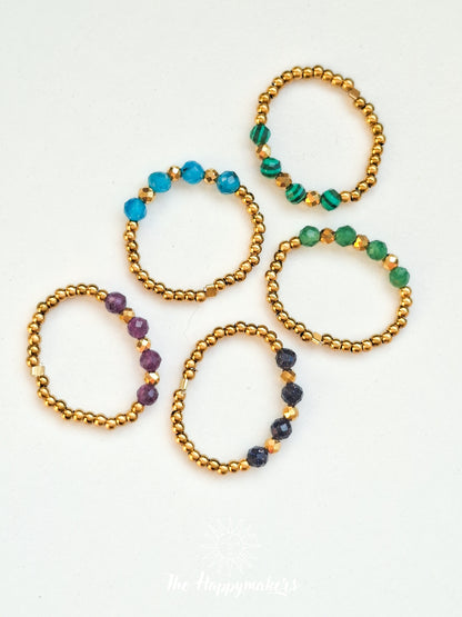 Ring edelsteen ☀ myrthe