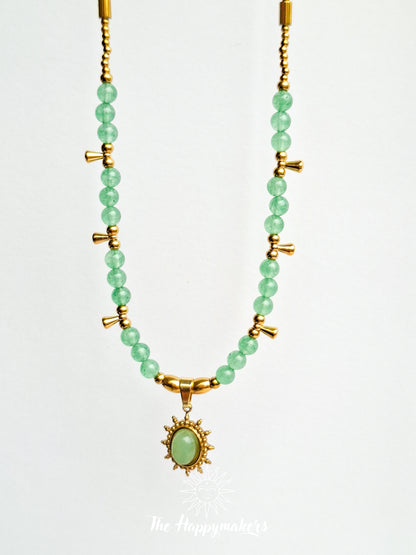 Ketting edelsteen ☀ dewy