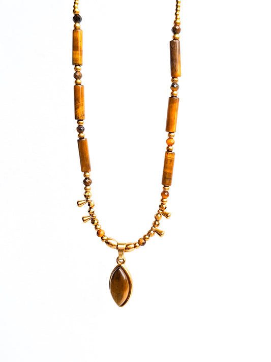 Ketting edelsteen ☀ britt