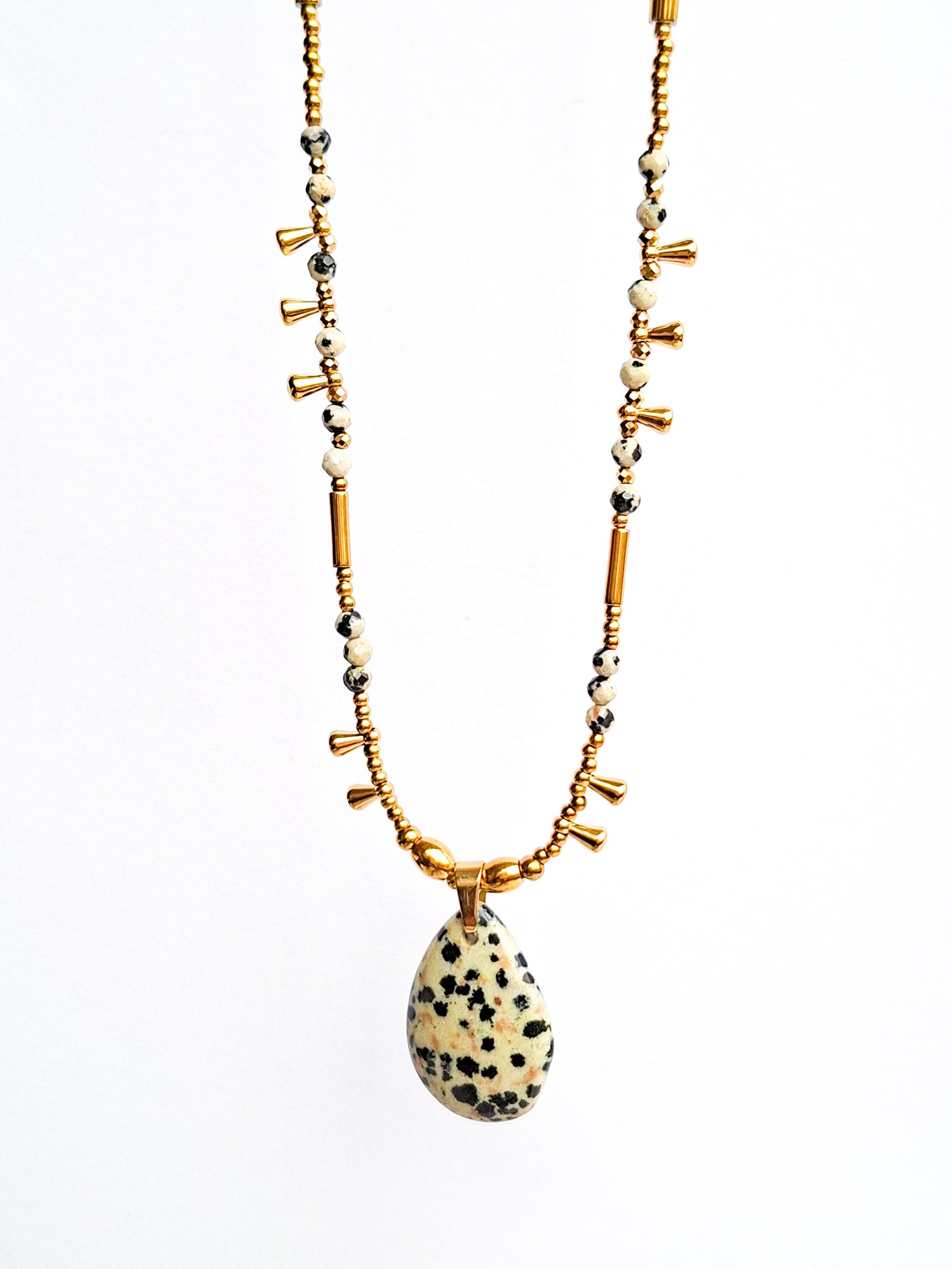 Ketting edelsteen ☀ faye