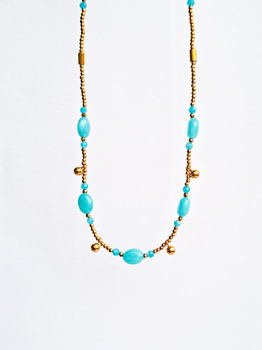 Ketting edelsteen ☀ sara