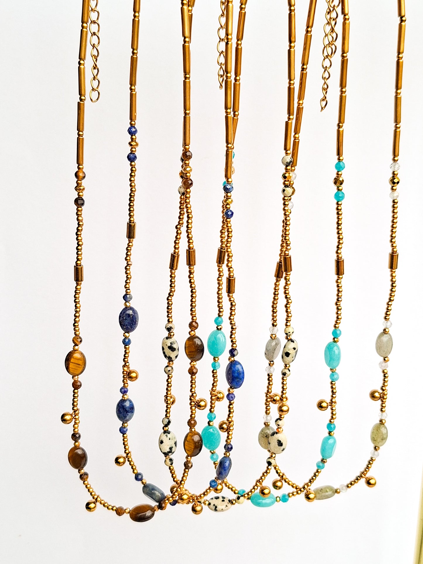 Ketting edelsteen ☀ sara