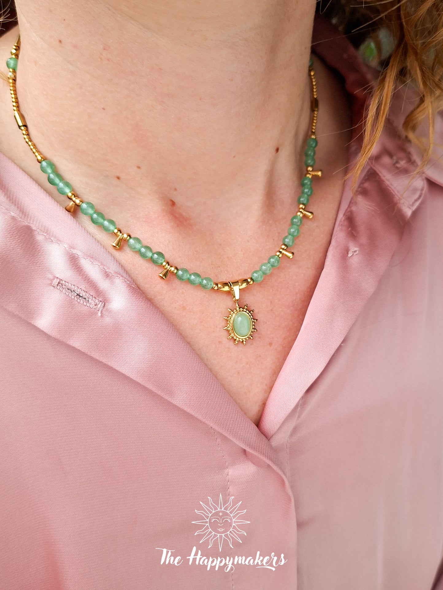 Ketting edelsteen ☀ dewy