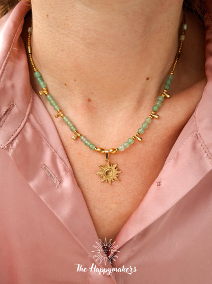 Ketting edelsteen ☀ sun