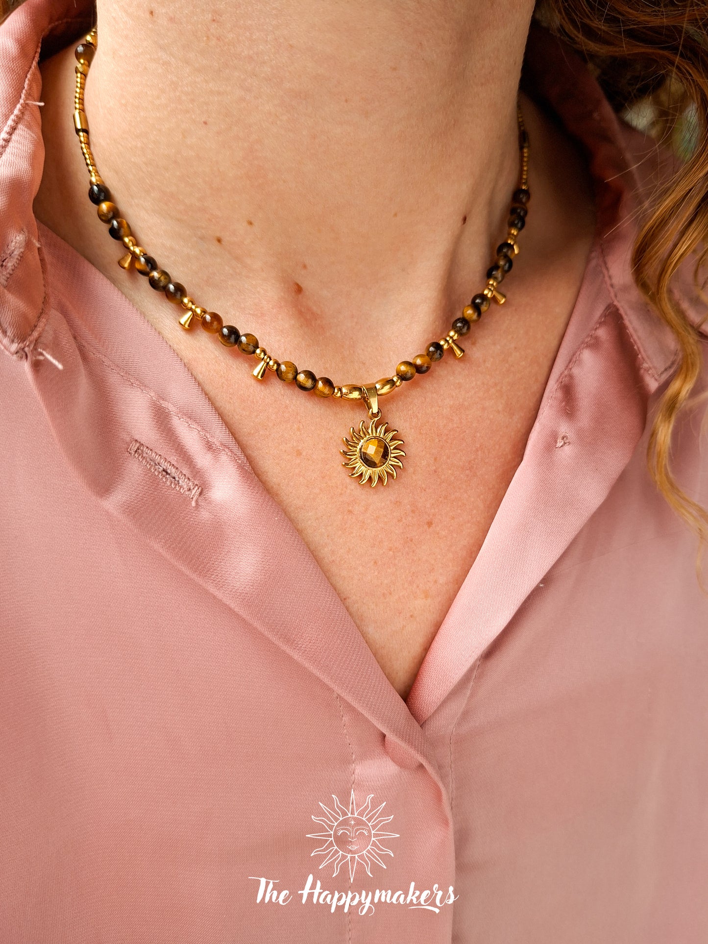 Ketting edelsteen ☀ dewy