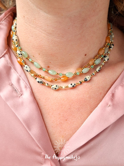 Ketting edelsteen ☀ gaia