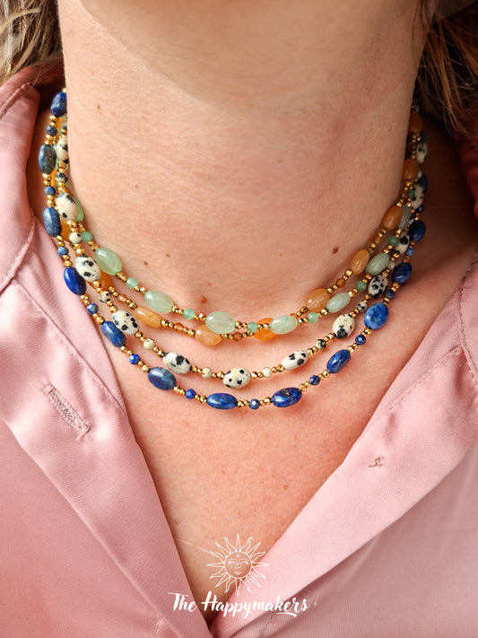 Ketting edelsteen ☀ gaia