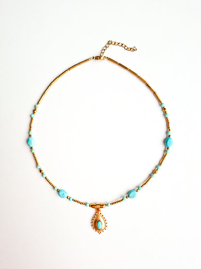 Ketting edelsteen ☀ celine