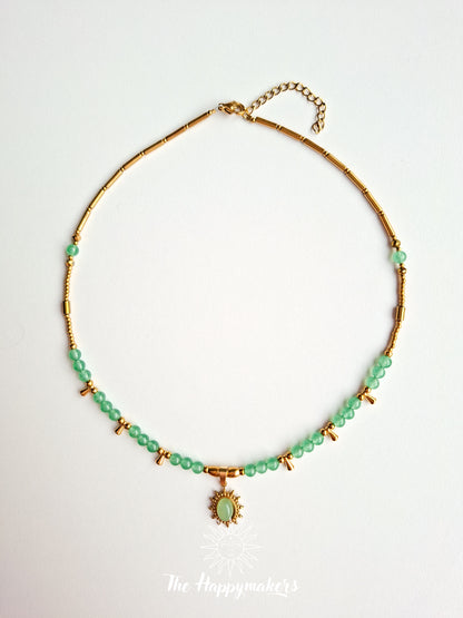 Ketting edelsteen ☀ dewy