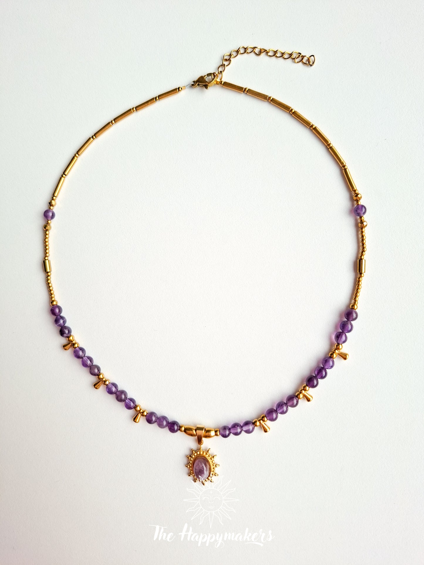 Ketting edelsteen ☀ dewy