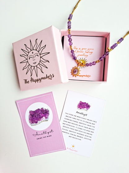 Ketting edelsteen ☀ dewy