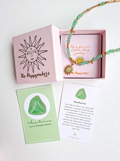 Ketting edelsteen ☀ dewy