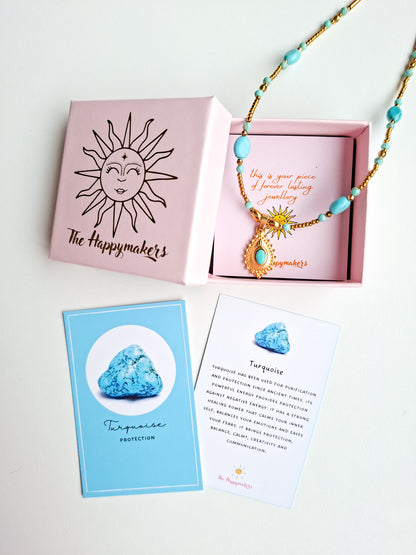 Ketting edelsteen ☀ celine