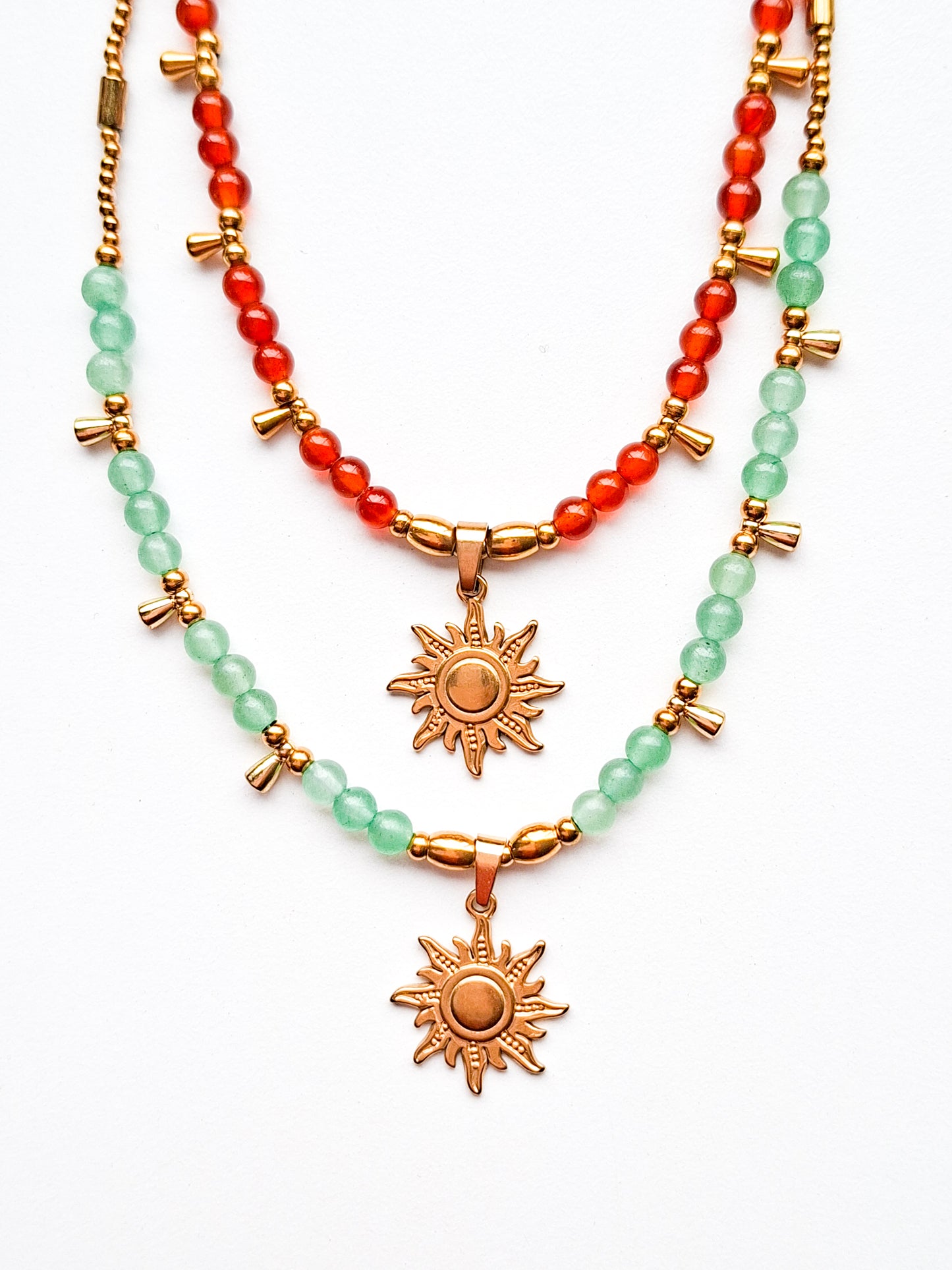 Ketting edelsteen ☀ sun