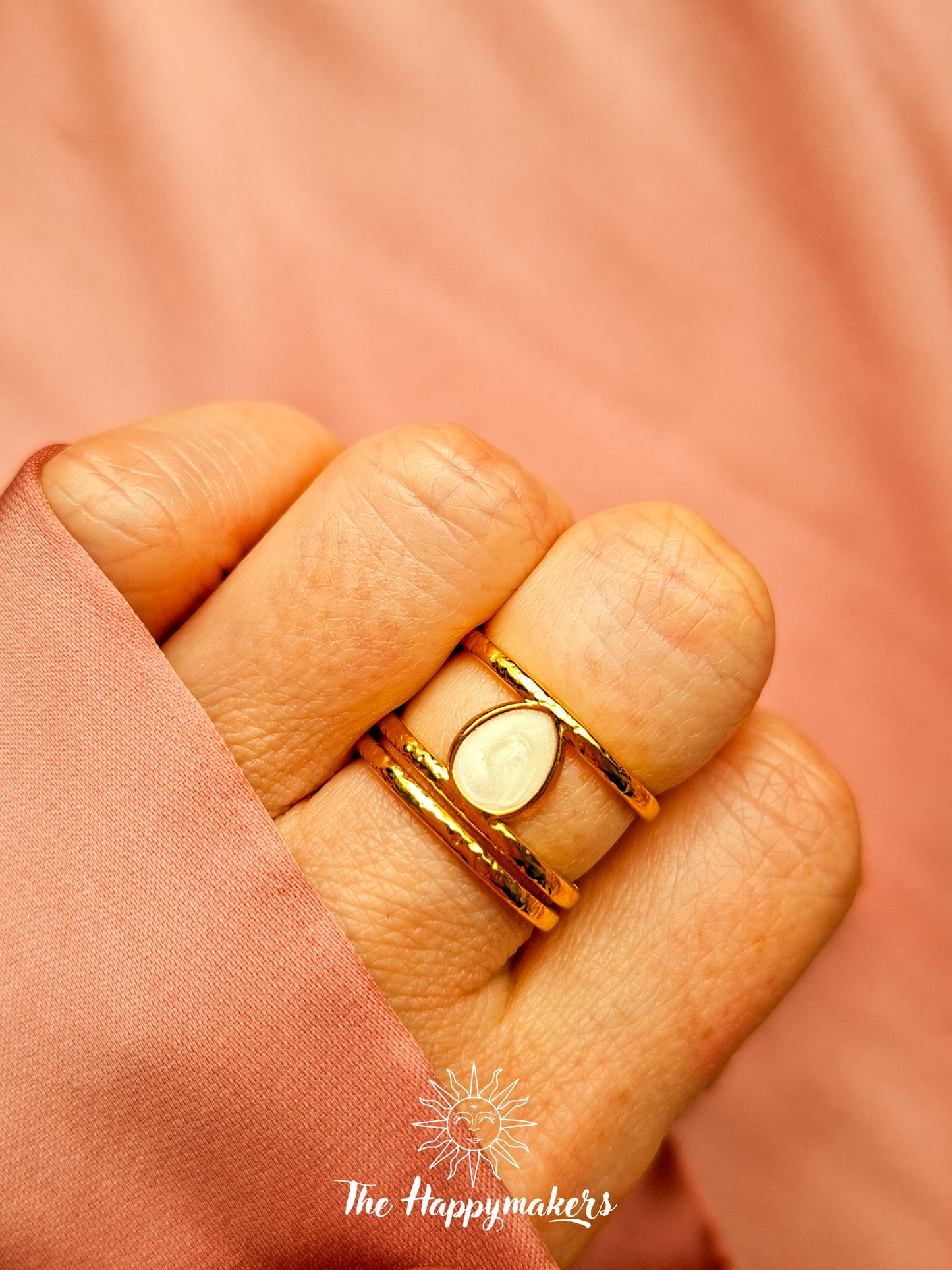 Ring stainless steel ☀ drop