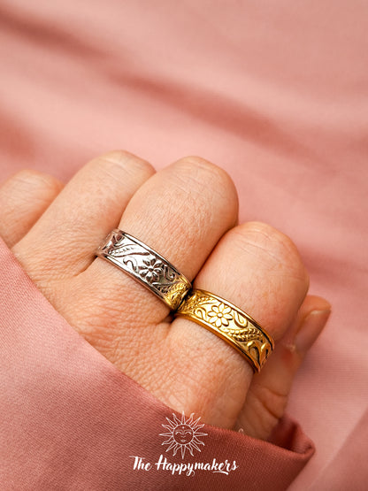 Ring stainless steel ☀ inca