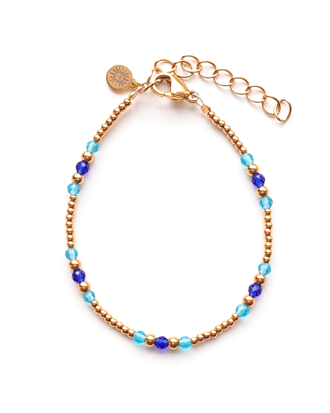 Colorfull bracelet bubble blue