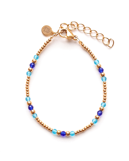 Colorfull bracelet bubble blue