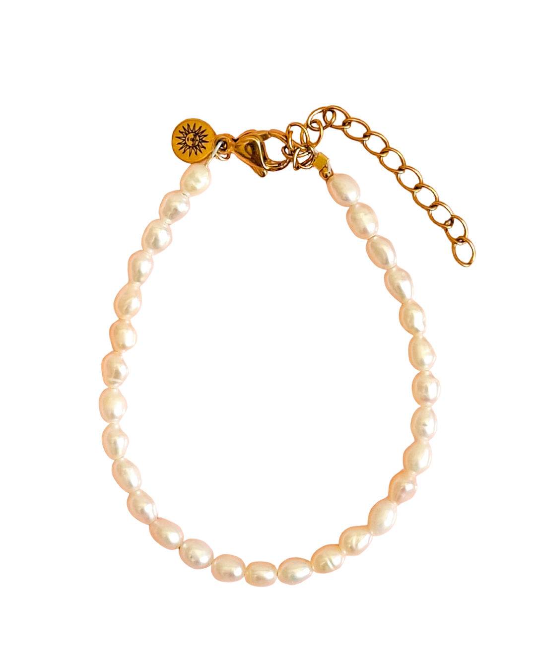 Boho beach bracelet classic small pearl