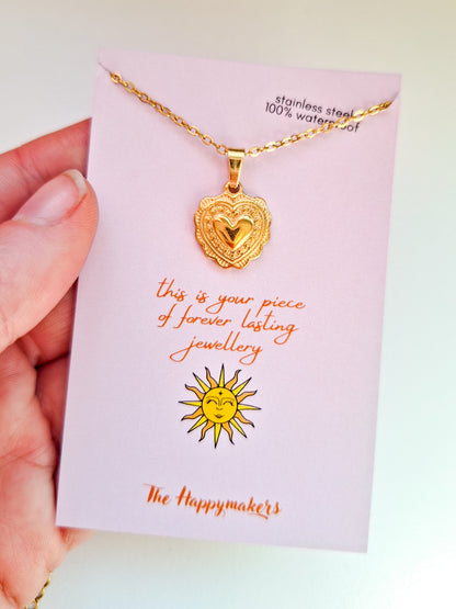 Bedel + ketting ☀ heart