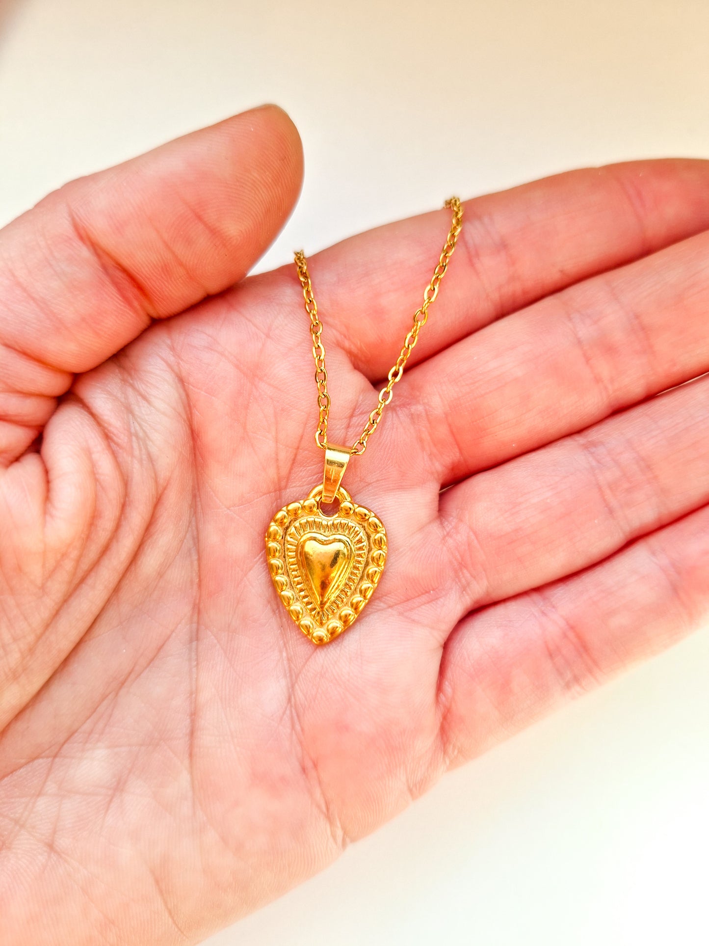 Bedel + ketting ☀ boho heart