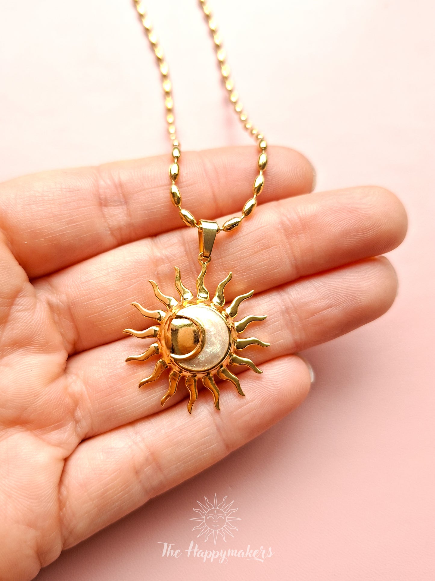 Bedel + ketting ☀ moon & sun
