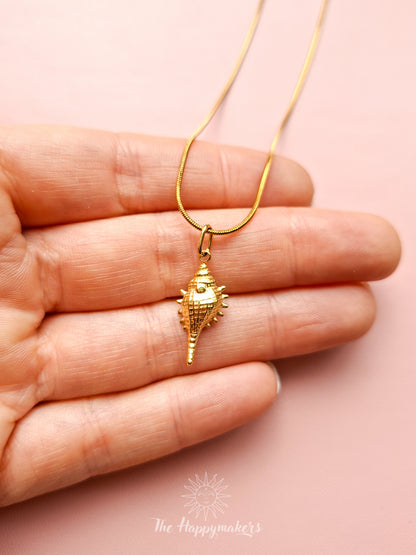 Bedel + ketting ☀ shell of gold
